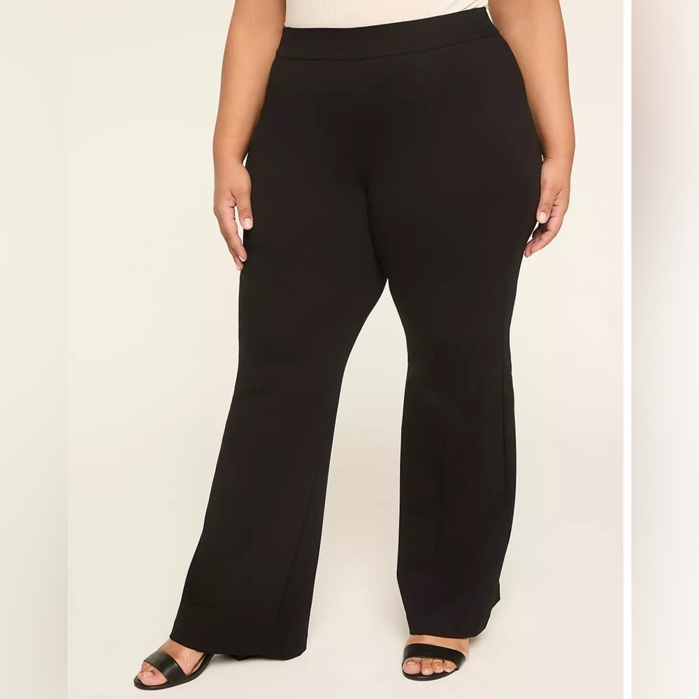 Torrid Black Flare Pull On Pants